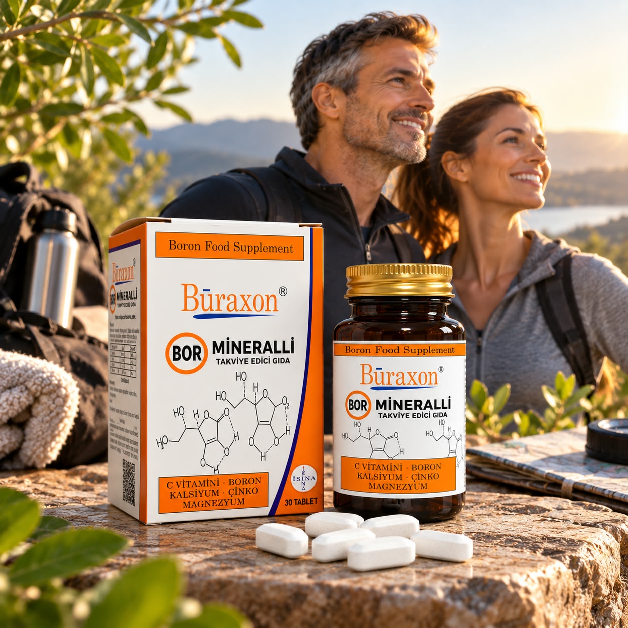 Bor Gıda Takviyesi Bor Vitamin Mineral Tablet